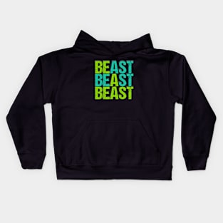 BE A BEAST #4 Kids Hoodie